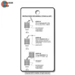 921BS-430WW Upgrade Instructions, Steps 1 thru 3