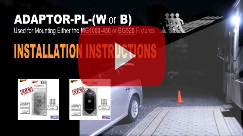 Adaptor-PL-(W or B) INSTALLATION VIDEO
